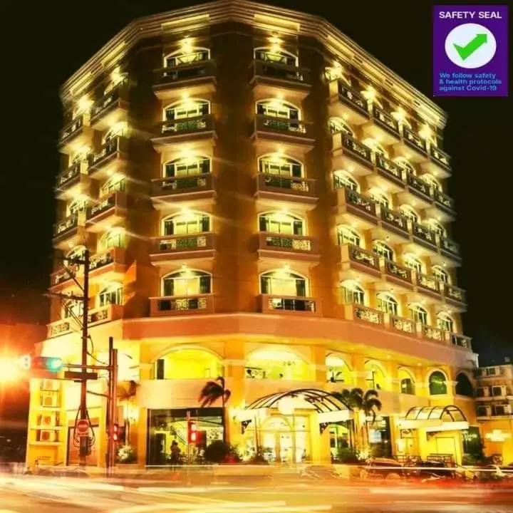 Property building in The Grand Dame Hotel